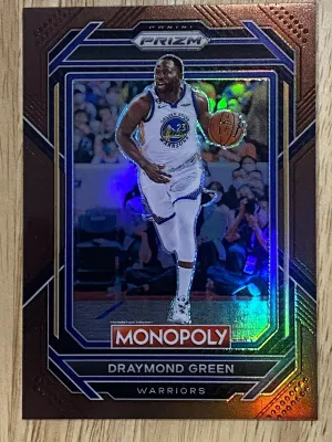 2022 Monopoly Prizm Draymond Green #30 Brown Prizm 001/249