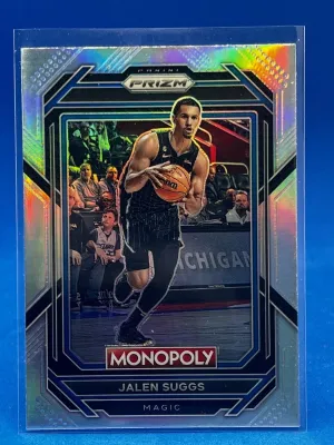 2022-23 Panini Prizm Monopoly Silver Prizm Jalen Suggs #65 Orlando Magic