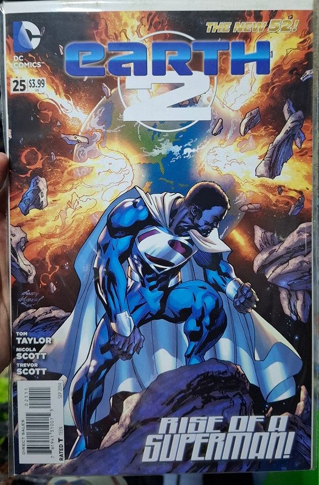 BA17 Earth 2 Issue 25 DC Comics Ingles