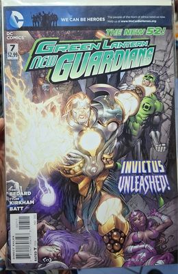 BA17 Green Lantern New Guardians Issue 7 DC Comics Ingles