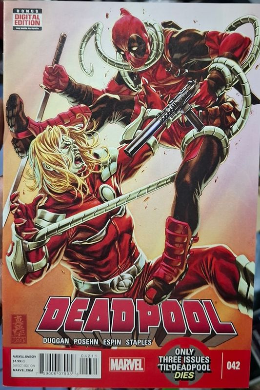 BA17 Deadpool Issue 42 Marvel Comics Ingles