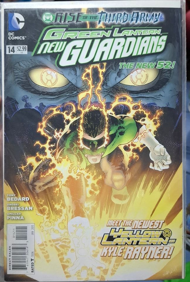 BA17 Green Lantern New Guardians Issue 14 DC Comics Ingles