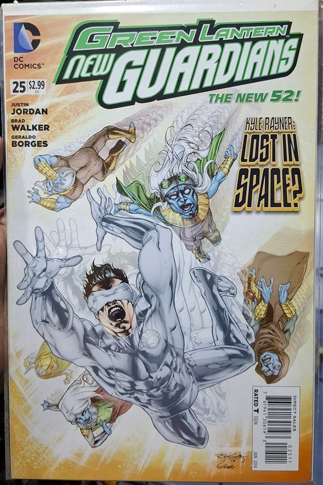 BA17 Green Lantern New Guardians Issue 25 DC Comics Ingles