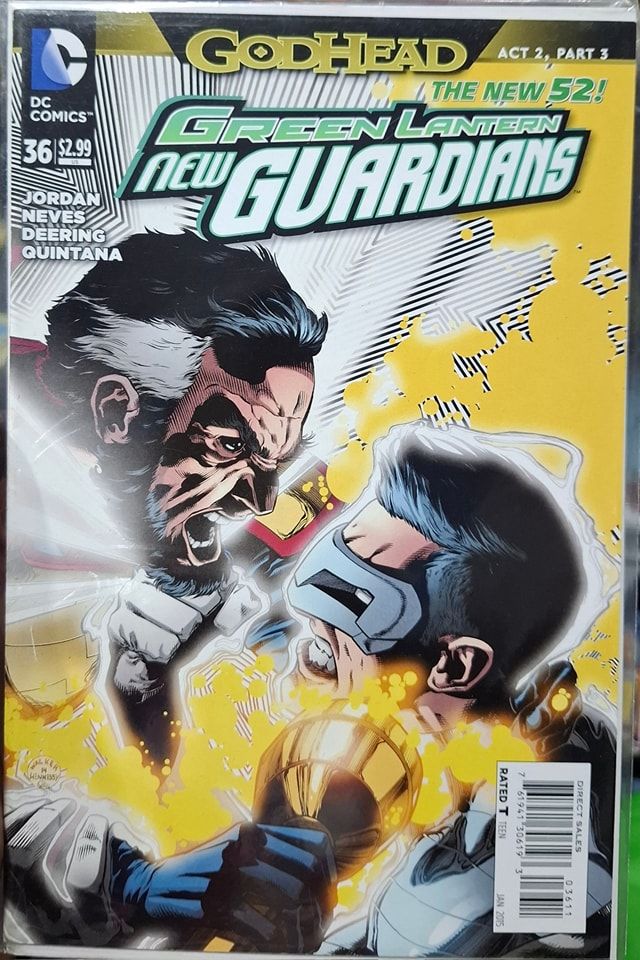 BA17 Green Lantern New Guardians Issue 36 DC Comics Ingles