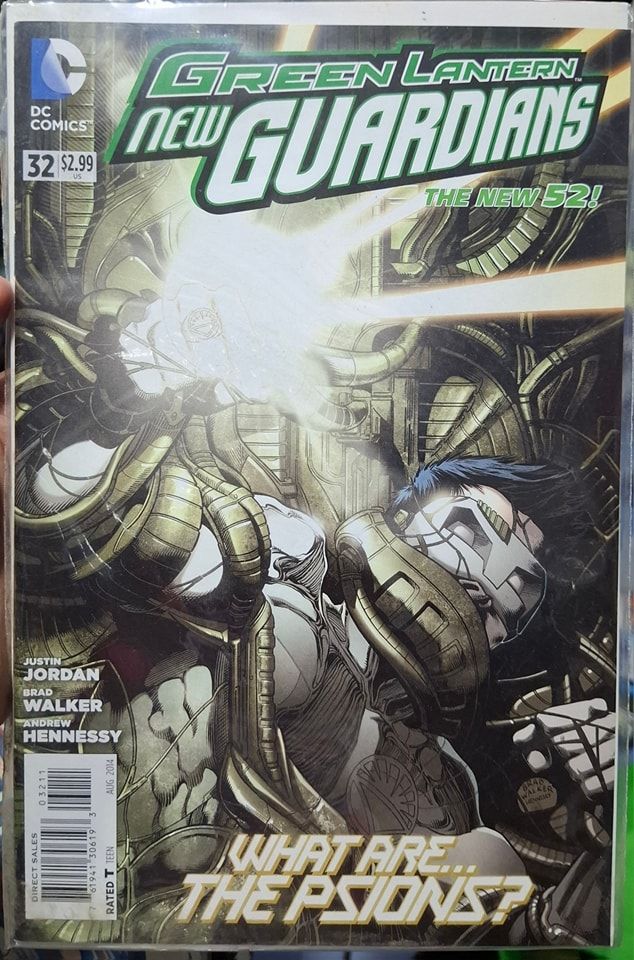 BA17 Green Lantern New Guardians Issue 32 DC Comics Ingles