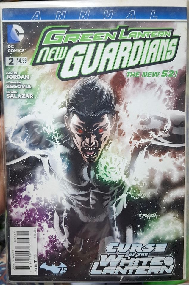 BA17 Green Lantern New Guardians Issue 2 DC Comics Ingles