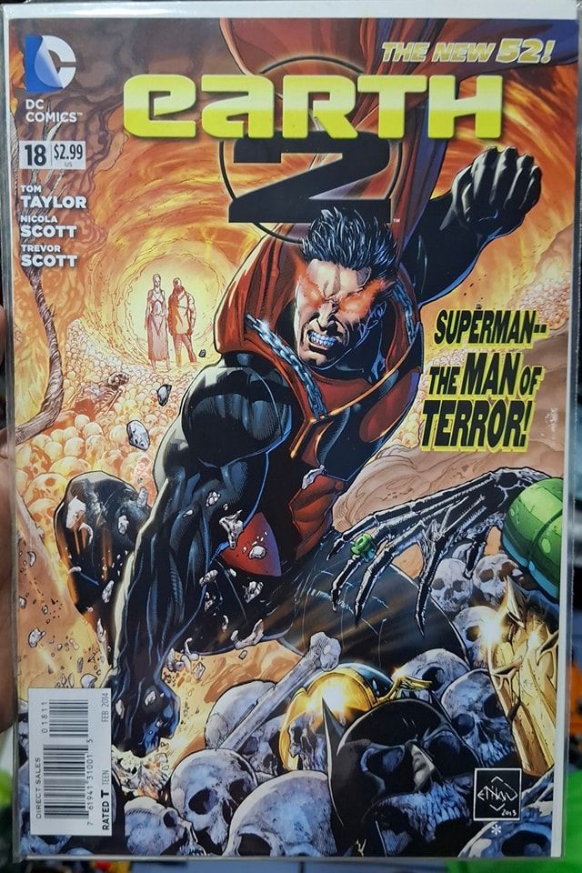 BA16 Earth 2 Issue 18 DC Comics Ingles