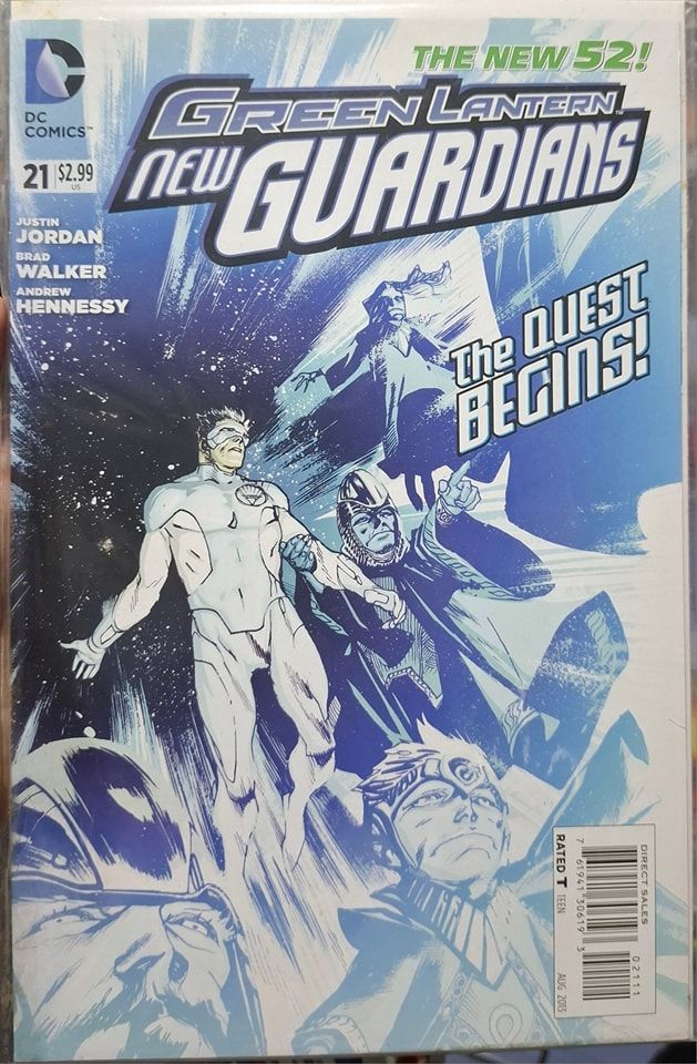 BA17 Green Lantern New Guardians Issue 21 DC Comics Ingles
