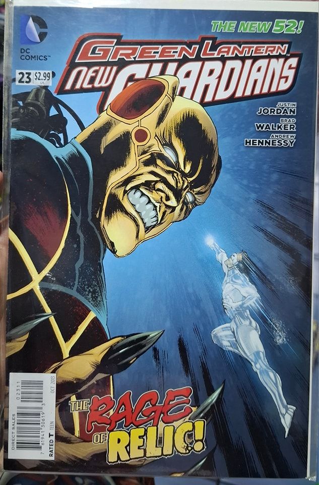BA17 Green Lantern New Guardians Issue 23 DC Comics Ingles