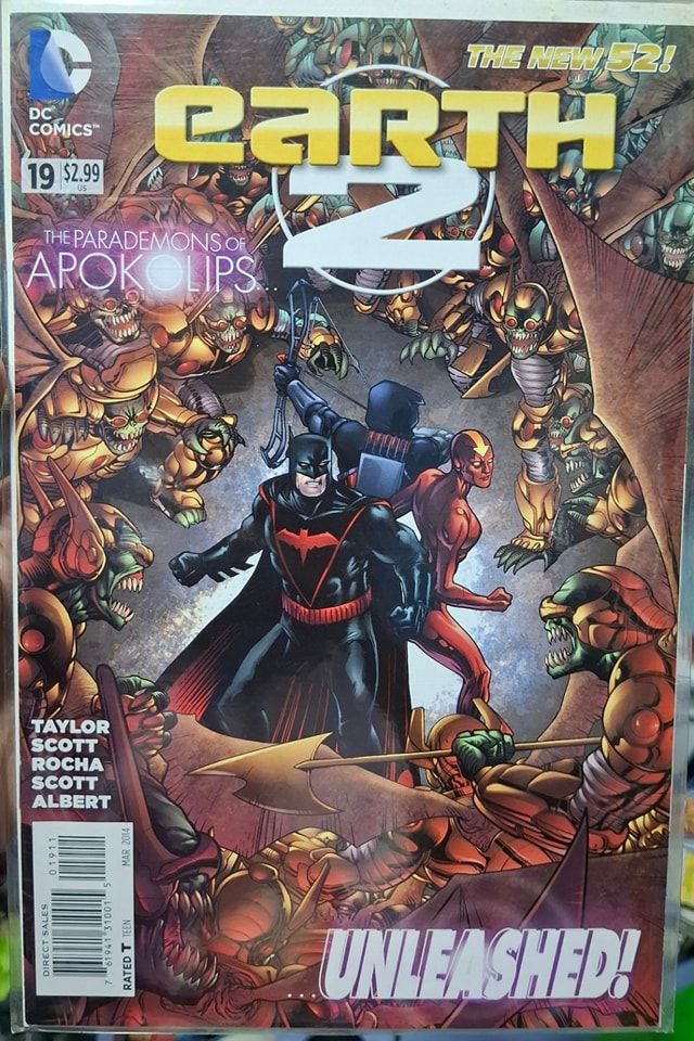 BA17 Earth 2 Issue 19 DC Comics Ingles