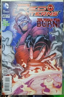 BA17 Red Lanterns Issue 40 DC Comics Ingles