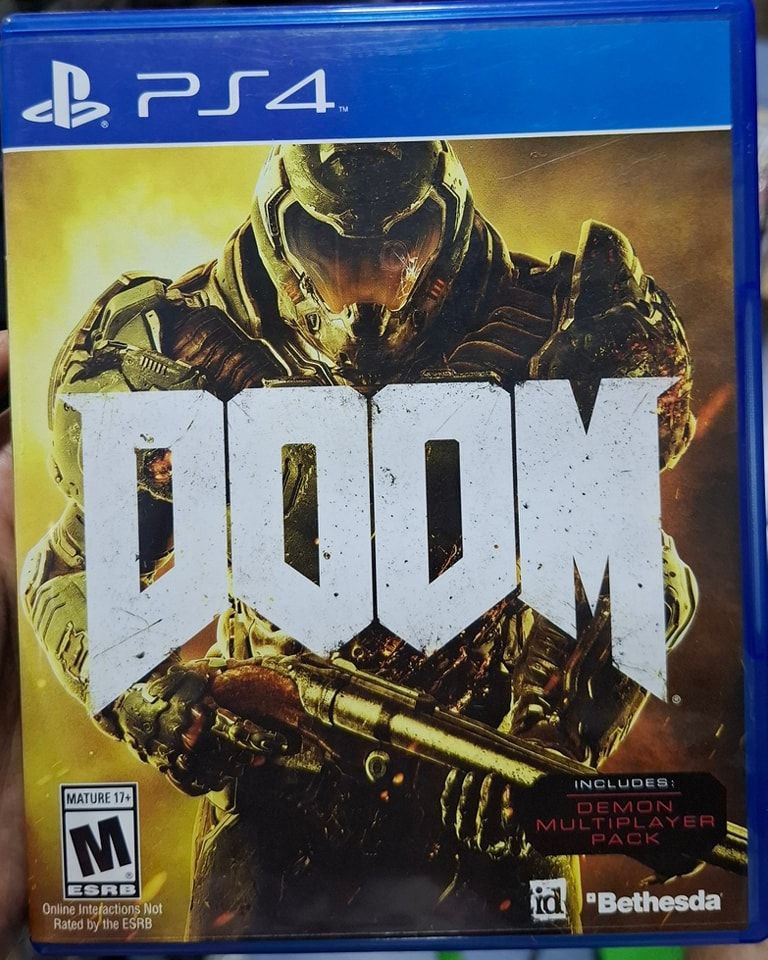 BA17 Doom Playstation 4 Usado Completo