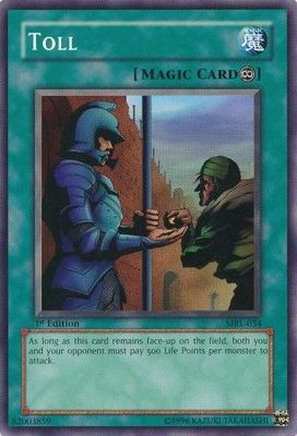 Toll - MRL-034 - Common 1st Edition
Magic Ruler [MRL] 1st Edition Singles