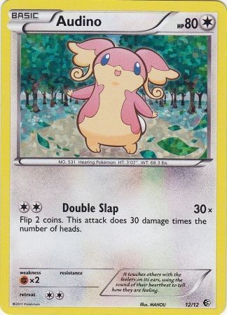 SJ Audino - 12/12 - McDonald&#39;s Holo Promo
Pokemon McDonald&#39;s Promos (Espanol)