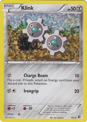 Klink - 10/12 - McDonald&#39;s Holo Promo
Pokemon McDonald&#39;s Promos (Espanol)