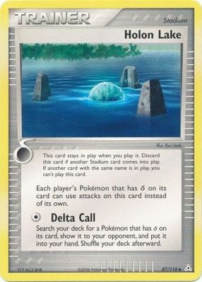 Holon Lake - 87/110 - Uncommon
Ex Holon Phantoms Singles