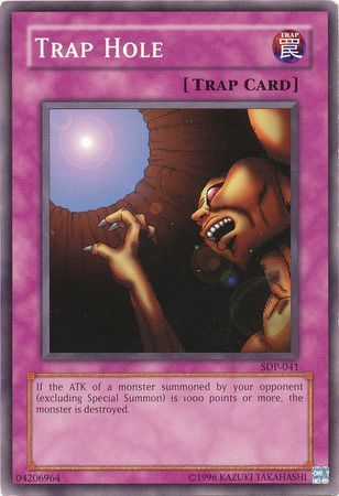 Trap Hole - SDP-041 - Common Unlimited Starter Deck: Pegasus [SDP] Unlimited Singles