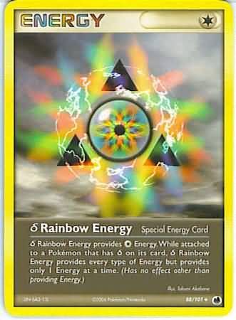 Delta Species Rainbow Energy - 88/101 - Uncommon
Ex Dragon Frontiers Singles