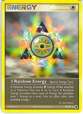 Delta Species Rainbow Energy - 88/101 - Uncommon
Ex Dragon Frontiers Singles