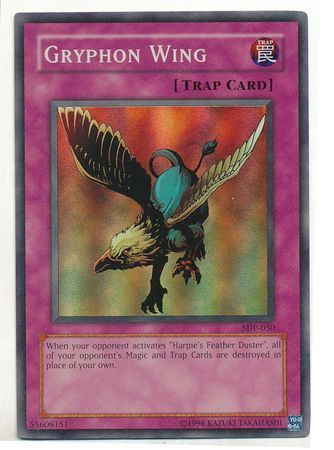 Gryphon Wing - SDP-050 - Super Rare Unlimited Starter Deck: Pegasus [SDP] Unlimited Singles