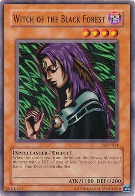Witch of the Black Forest - SDP-014 - Common Unlimited Starter Deck: Pegasus [SDP] Unlimited Singles