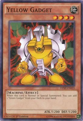Yellow Gadget - DPRP-EN023 - Common 1st Edition
Duelist Pack: Rivals of the Pharaoh Singles