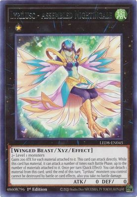 Lyrilusc - Assembled Nightingale - LED8-EN045 - Rare 1st Edition Legendary Duelists: Synchro Storm 1st Edition Singles
