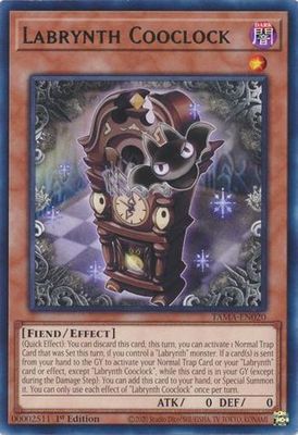 Labrynth Cooclock - TAMA-EN020 - Rare 1st Edition
Tactical Masters 1st Edition Singles