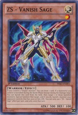 ZS - Vanish Sage - PRIO-EN001 - Common 1st Edition Primal Origin 1st Edition Singles