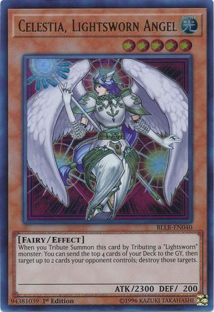 Celestia, Lightsworn Angel - BLLR-EN040 - Ultra Rare 1st Edition
Battles of Legend: Light&#39;s Revenge Singles