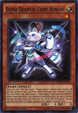 Super Quantal Fairy Alphan - WIRA-EN033 - Common 1st Edition Wing Raiders 1st Edition Singles