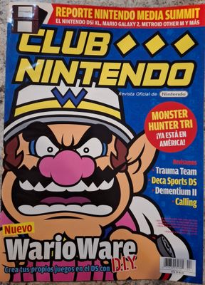 BA8 Club Nintendo Año 19 Numero 4 Wario Ware