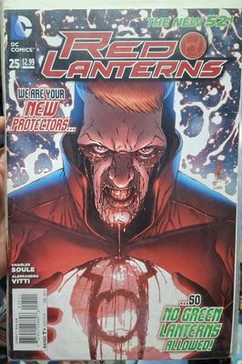 BA18 Red Lanterns Issue 25 DC Comics Ingles