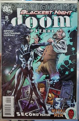 BA18 Blackest Night Doom Patrol Issue 5 DC Comics Ingles