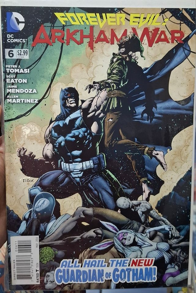 BA18 Arkham War Forever Evil Issue 6 DC Comics Ingles