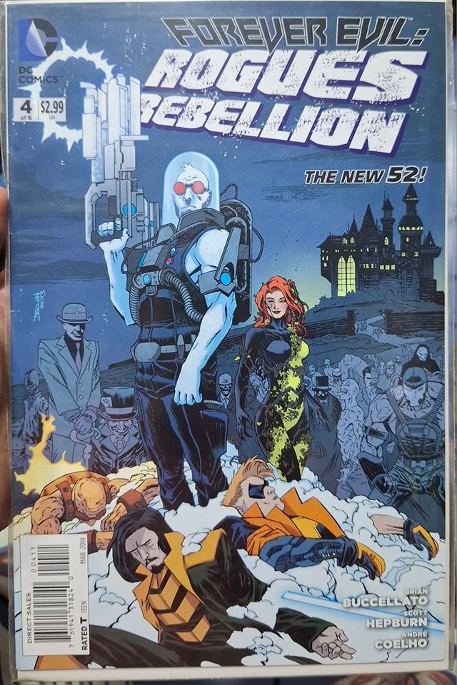 BA18 Forever Evil Issue 4 DC Comics Ingles Rogues Rebellion