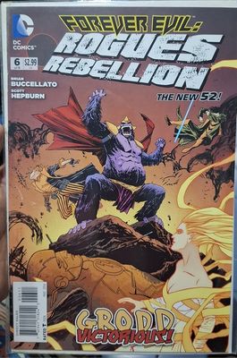 BA18 Forever Evil Issue 6 DC Comics Ingles Rogues Revelion Grood Victorious