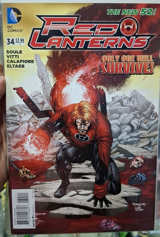 BA19 Red Lanterns Issue 34 DC Comics Ingles