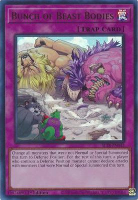 Bunch of Beast Bodies - BLTR-EN042 - Ultra Rare 1st Edition Battles of Legend: Terminal Revenge 1st Edition Singles
