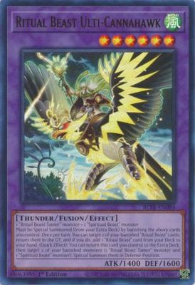 Ritual Beast Ulti-Cannahawk - BLTR-EN084 - Ultra Rare 1st Edition Battles of Legend: Terminal Revenge 1st Edition Singles
