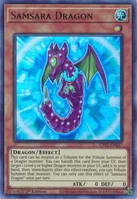 Samsara Dragon - GFP2-EN037 - Ultra Rare 1st Edition
Ghosts From The Past: The 2nd Haunting 1st Edition Singles