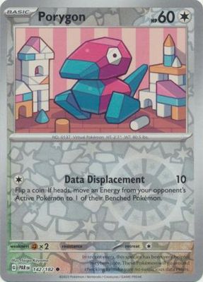 Porygon - 142/182 - Common Reverse Holo
Scarlet &amp; Violet: Paradox Rift Reverse Holo Singles