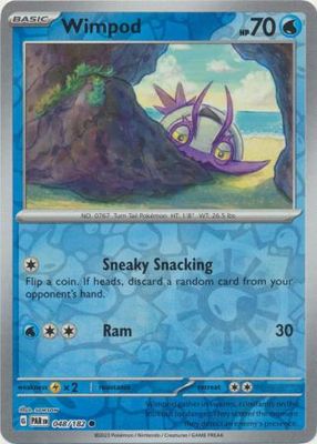 Wimpod - 048/182 - Common Reverse Holo Scarlet &amp; Violet: Paradox Rift Reverse Holo Singles