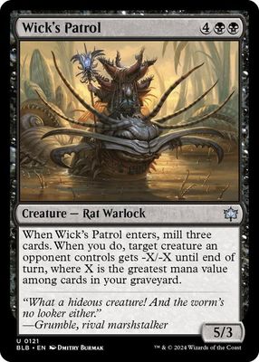 Wick&#39;s Patrol - Bloomburrow (BLB)
Bloomburrow Foil