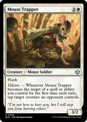 Mouse Trapper - Bloomburrow (BLB)
Bloomburrow Foil
