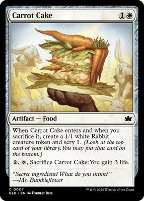 Carrot Cake - Bloomburrow (BLB) Bloomburrow Foil