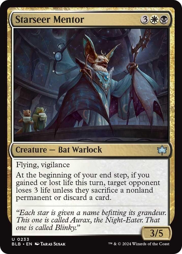Starseer Mentor - Bloomburrow (BLB)
Bloomburrow