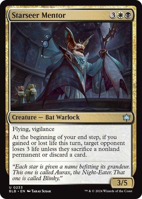 Starseer Mentor - Bloomburrow (BLB)
Bloomburrow