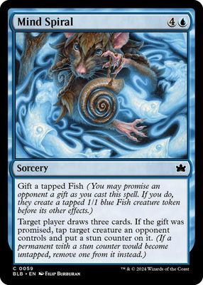 Mind Spiral - Bloomburrow (BLB) Bloomburrow