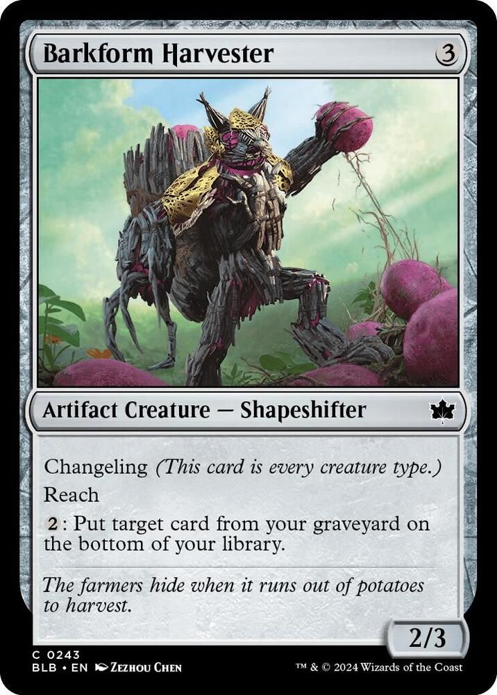 Barkform Harvester - Bloomburrow (BLB) Bloomburrow